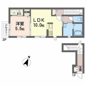 シャーメゾン木町 201号室