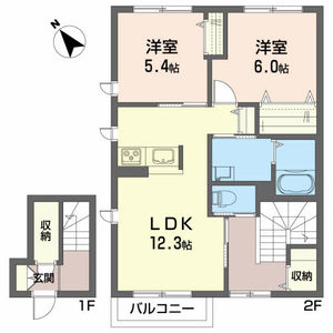 シャーメゾン菅谷台Ⅶ 201号室