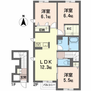 シャーメゾン　マンサーナ 203号室