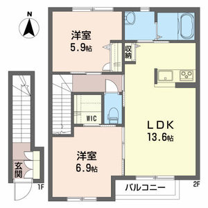 ノースフォレストＡ A202号-16