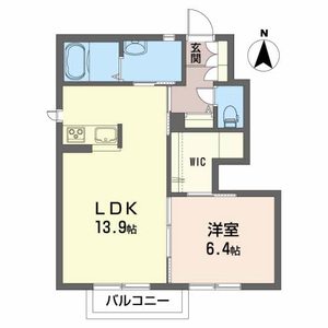 ノースフォレストＢ B103号室