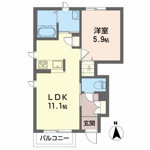 シャーメゾン富士 101号室