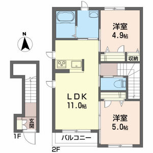 シャーメゾン富士 201号室