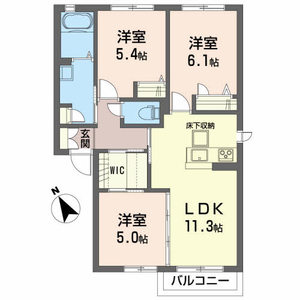 アルカディアＢ B102号室