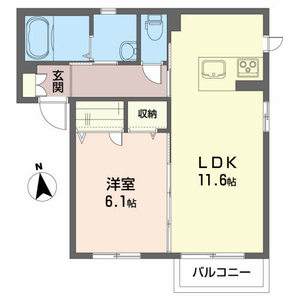シャーメゾン　ＳＫＹ 102号室