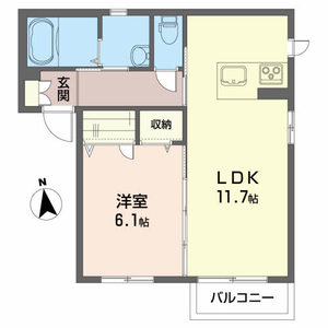 シャーメゾン　ＳＫＹ 202号室