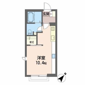 シャーメゾン川内Ｂ B203号-4