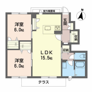 シャーメゾン　ローレル 102号-16