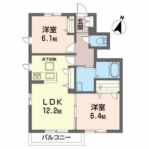 シャーメゾン白樺Ａ A101号室