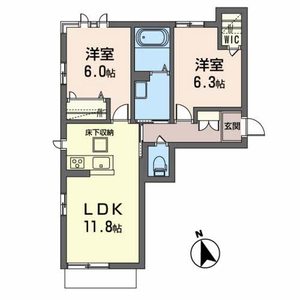 ベレオ　トライスター 103号室