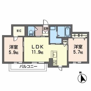 ベレオ　トライスター 202号室