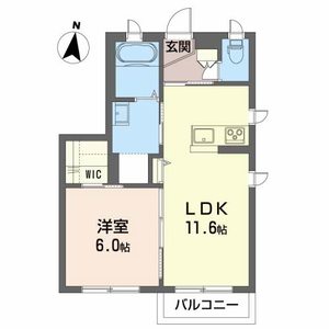 ベレオ咲田 201号室