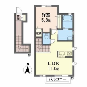 サウスガーデン南舘 202号室