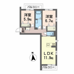 シャーメゾンプレポルト 305号室