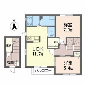 シャーメゾン神町北 201号室