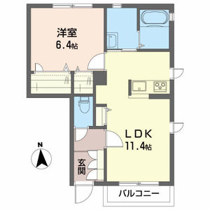 シャーメゾン　西殿 A102号-16