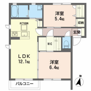 シャーメゾン新河原 101号室