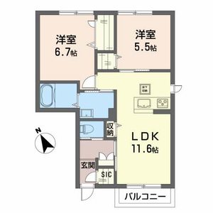 ヘリオス　Ⅰ A102号室