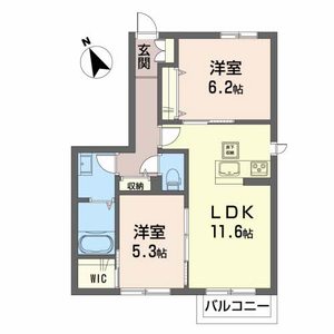 ヘリオス　Ⅱ B102号室