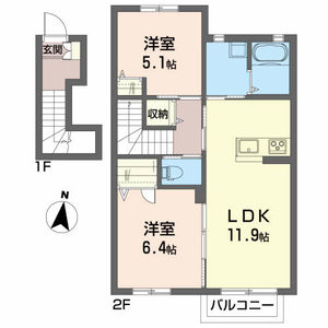 シャーメゾン幕内東 202号室