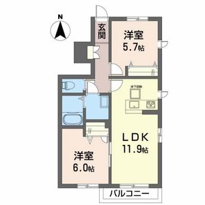 ルシエール　Ⅰ A102号室