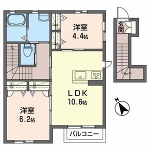 シャーメゾンKEIⅠ 202号-16