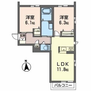 ベレオミストラル 303号室