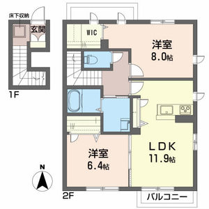 シャーメゾン白鳥Ｃ C202号室