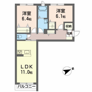 シャーメゾン　グランチェスタ 205号室