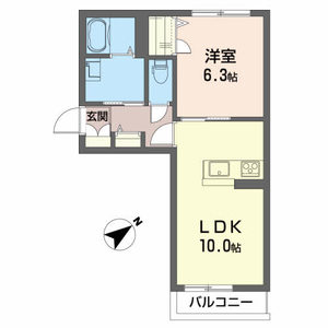 シャーメゾン　グランデージⅠ 206号室