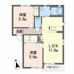 コーポ・ユーカリⅡ 102号-16