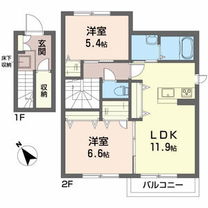 ティ・アモ B202号室