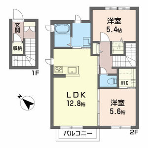 シャーメゾン西町 B202号室