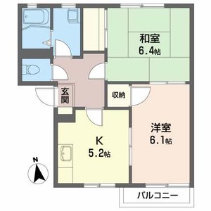 ミストラルヴィレッジＡ A202号室