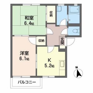 ミストラルヴィレッジＢ B202号室