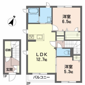 シャーメゾン　ミュウ 201号室