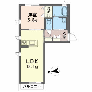 アルカンシエルⅤ 203号室