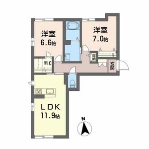 シュエットメゾン弐番館 C101号室