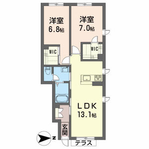 シャーメゾン　ベル　ソレイユ 105号室