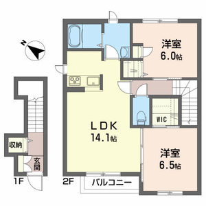 エルヴィータ 201号室