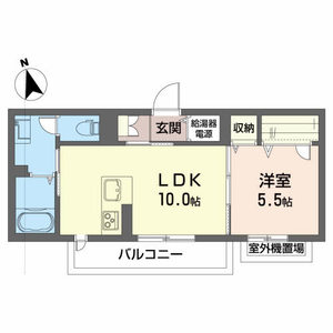 ニューベレオ天童 302号室