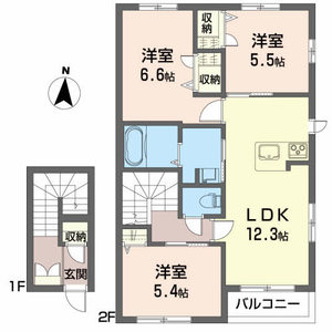 リラフォート富貴 202号-16