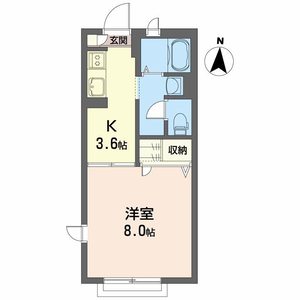 シャーメゾン才天　Ａ 203号室