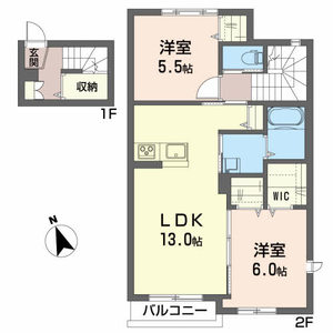 シャーメゾンＵＫ 201号室
