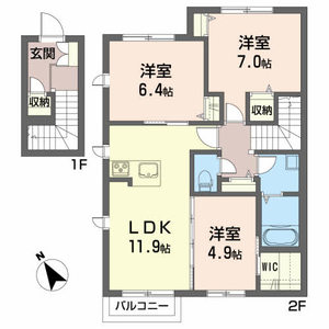 アトリエール楢山Ａ A203号-10
