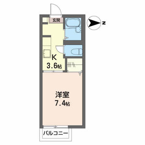 ラフィーネ中野栄 203号室