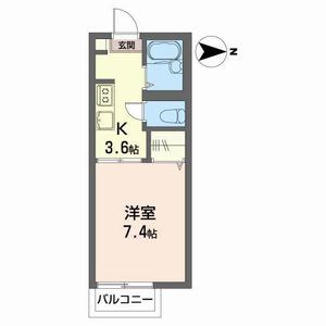 ラフィーネ中野栄 203号室
