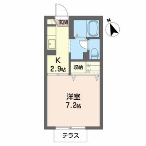 ディアス・クレストＡ 102号室