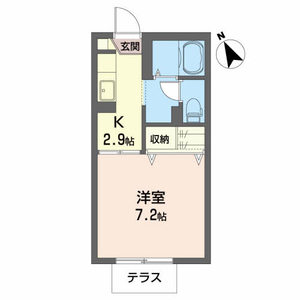 ディアス・クレストＢ 101号室