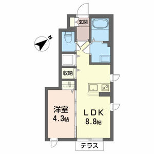 シャーメゾングランドガーデンＣ C101号室